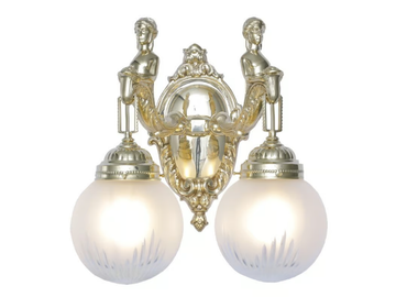 FORTUNA II - Handmade brass wall lamp by Patinas Lighting - view 2